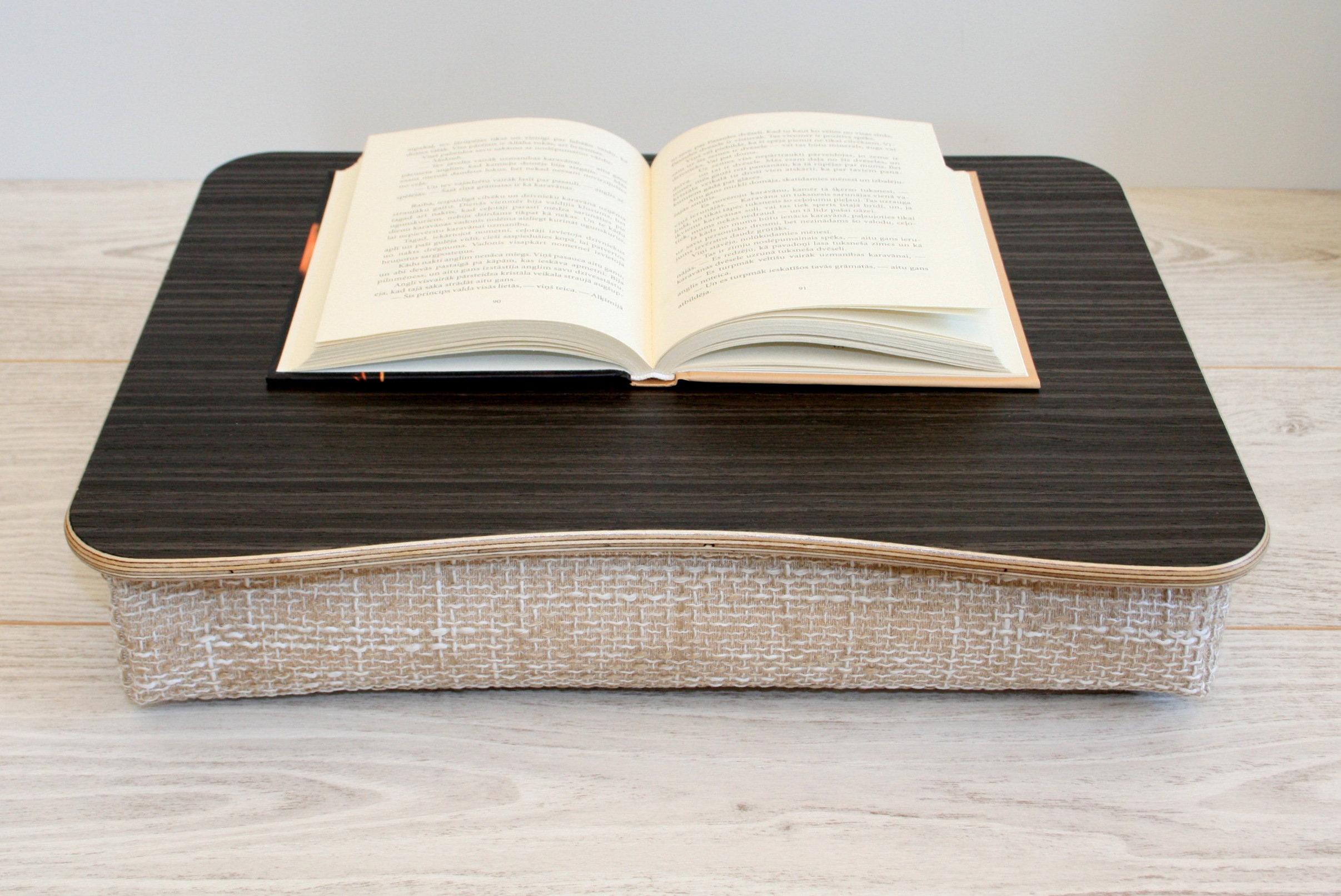 Wooden Laptop Bed Tray / IPad Table / Laptop Stand "Ebony" on Luulla